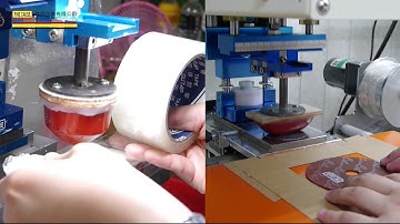 Semi automatic pad printer(Automatic Running Steel Plate Structure& Automatic pad cleaning)FC-161ENC