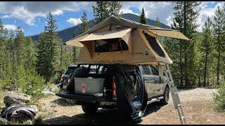 OVS TMBK Rooftop Tent on RCI Bedrack (2020 Ford Ranger)