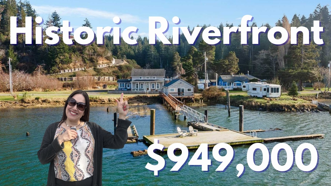 Historic 1895 Victorian Riverfront Home | Coquille River | Bandon Oregon
