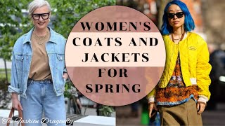 WOMEN&#39;S COATS AND JACKETS FOR SPRING 2024