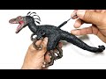 Como hacer un RAPTOR de PLASTILINA paso a paso - Mi mundo de Plastilina