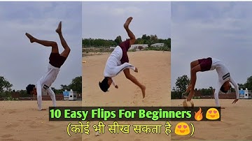 10 easy flips for beginners - 10 easy flips anyone can do