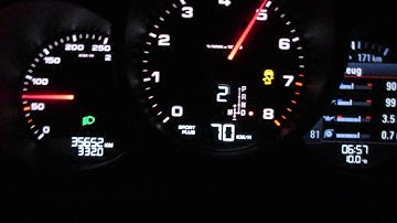 Porsche Macan S Launch Control