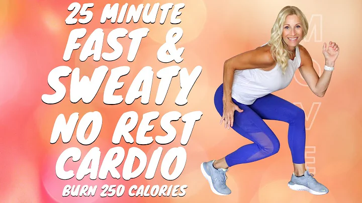 25 MINUTE FAST AND SWEATY CARDIO HIIT | ALL STANDI...