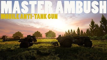 ANTI-TANK GUN AMBUSH - Post Scriptum 4K ULTRA GAMEPLAY