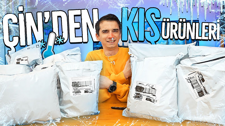 Çin'den En Çok Satan KIŞ ÜRÜNLERİ! Toplu Paket Açılışı