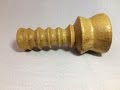 Wood turning - lets turn Kitchen mallet out of Iroko! Wood turning - lets turn Kitchen mallet out of Iroko!