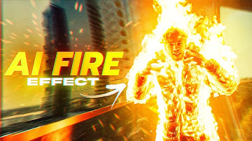 INSANE AI-Generated FIRE Effect in After Effects (Easy Tutorial)