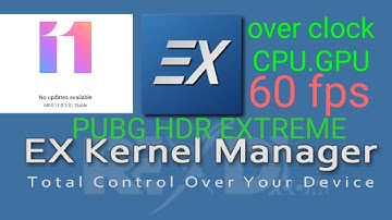 OVER CLOCK DISPLAY.CPU.GPU/MIUI 11/PUBG/HDR/EXTREME/60FPS/METER/POCO F1/845/NEXT LEVEL PERFOMANCE/