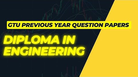 How to download GTU previous year question papers//Diploma in engineering 🧐