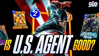 AN HONEST REVIEW of US AGENT [Marvel Snap First Impressions]