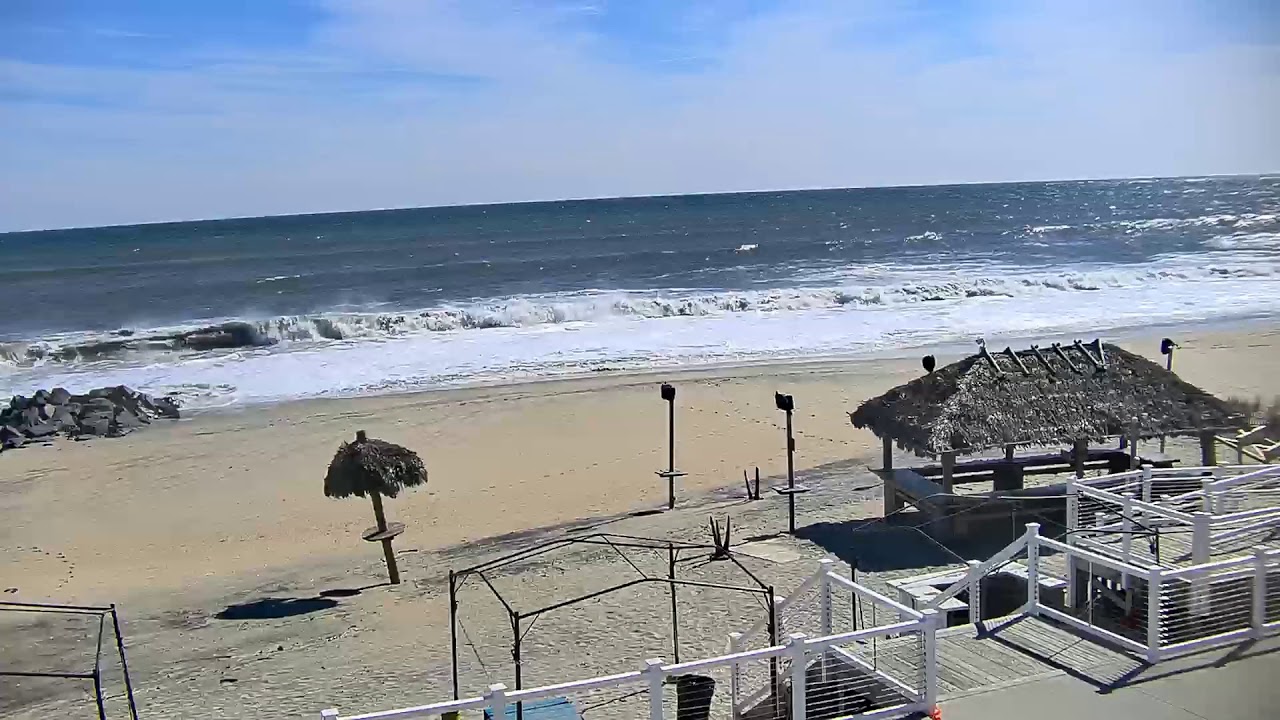 Live Camera Sea Bright Beach on NJBeachCams 03/07/20 YouTube