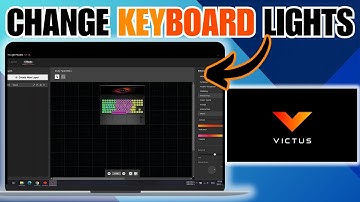 Hoe de kleur van het toetsenbordlicht op een HP VICTUS 15 laptop (2025) te veranderen