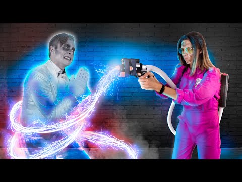 مقالب الأشباح في البيت المسكون حلقة 