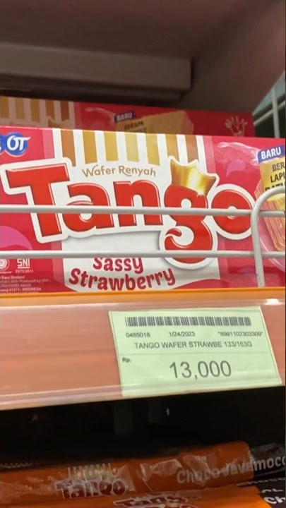 Wafer Tango Strawbery, Tango Vanila, Tango cokelat #wafer #tango