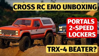 Cross RC Emo AT4 unboxing - better than the Traxxas TRX4 Blazer?