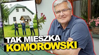 Tak MIESZKA Bronisław Komorowski! Pierwszy RAZ pokazał DOM "Dziadek ŚWIRUJE"