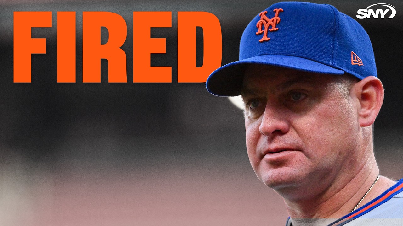 BREAKING: Carlos Mendoza fired by New York Mets | SNY Breaking Coverage