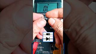 Measuring Two Pieces Diodes With A Digital Multimeter.
