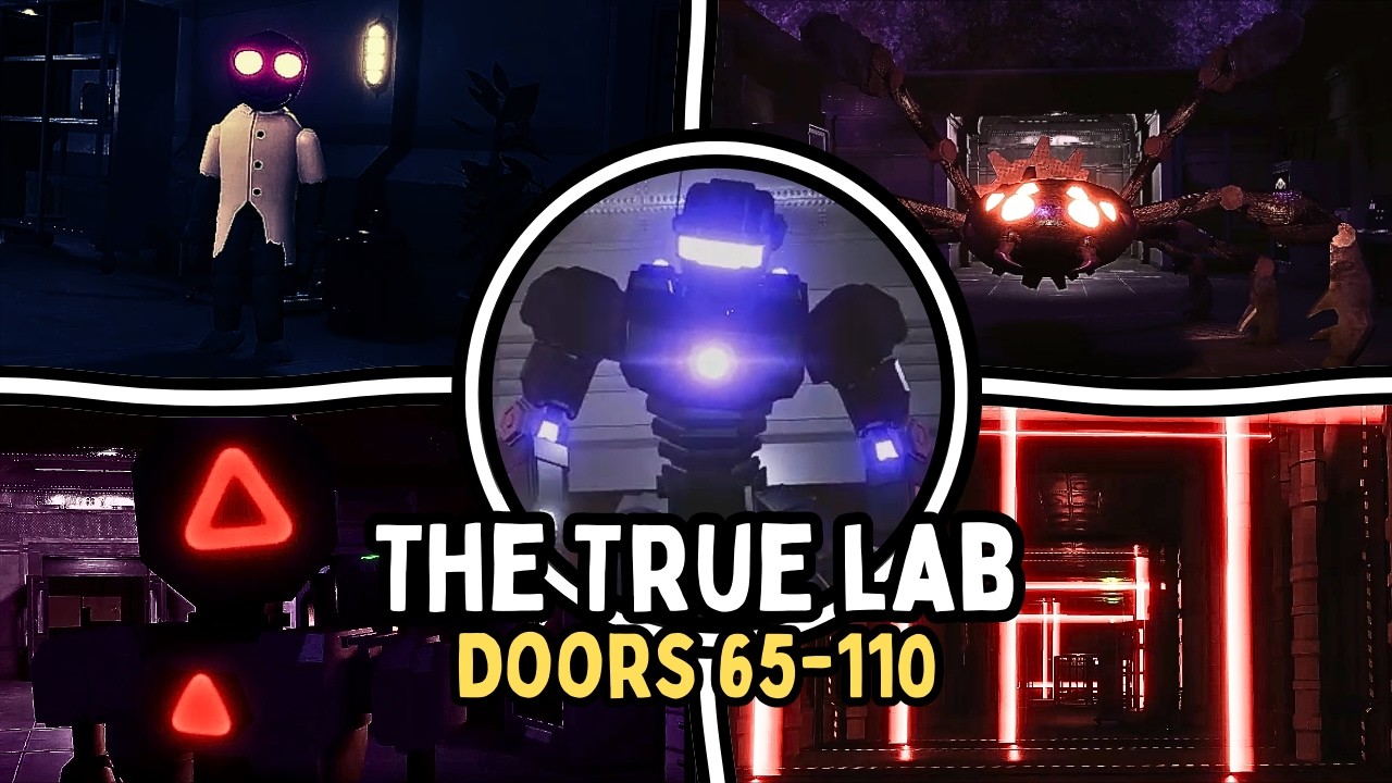 Roblox Paradox - The True Lab (Doors 65-110) [FULL WALKTHROUGH] - YouTube
