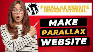 How To Make A Parallax Website in WordPress 🔥 - Parallax Website Design Tutorial!
