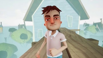 HELLO NEIGHBOR HIDE AND SEEK ENDING  -  STAGE 5