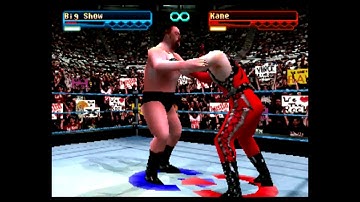 WWF Smackdown! Gameplay - Big Show vs Kane