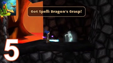 Swordigo-Gameplay Walkthrough Part 5 Fiery Depths (Android,iOS)