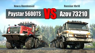 Snowrunner Paystar 5600TS vs Azov 73210 | Best 10x10 Truck