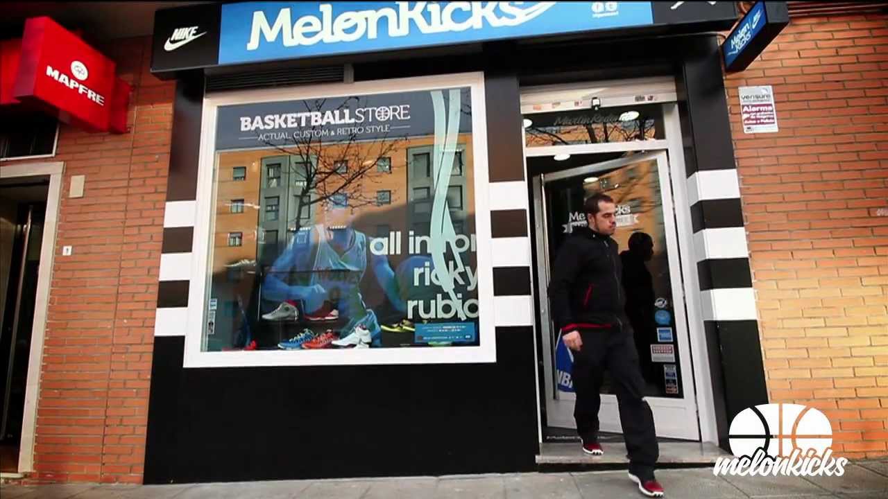 tuberculosis estilo diluido Tienda de zapatillas de baloncesto en Alcobendas. www.melonkicks.com -  YouTube
