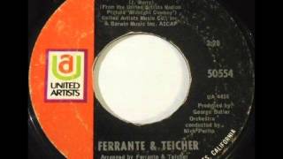 Ferrante And Teicher - Midnight Cowboy on Mono 1969 Liberty-United Artists 45.