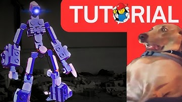 EASY LEGO ROBOT FIGURE TUTORIAL #howtobuild #simple #mini #mech #robot #new #figure #actionfigure