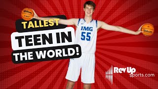 WORLDS TALLEST TEENAGER Takes Over Basketball! See the Guinness Record Holder in Action! RevUpSports