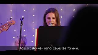 Video thumbnail of "Cały Świat Niech Pozna Cię - Live 2018 Uwielbienie Tekst"