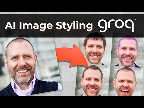 AI Image Styling on Groq - Crazy Fast Low Latency