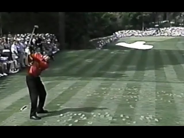 97Masters 第61回大会優勝 タイガー・ウッズ（Tiger Woods