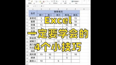 文员不加班，一定要学会的4个Excel小技巧 点击左下角可以🆓学习Excel哦 #office办公技巧 #职场 #excel #excel技巧