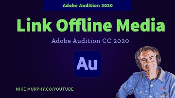 Adobe Audition CC: How To Link Offline Media