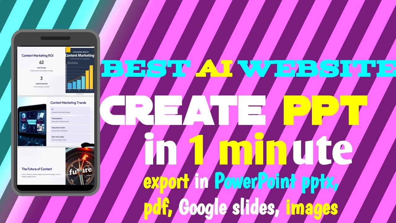 Best ai website for creating ppt presentations, how to create ppt using ...