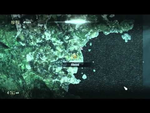 Assassin S Creed 4 Black Flag Buried Chests Treasure Map 70 405 Youtube