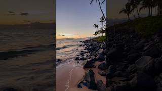 Sunset At Kamaole Beach Park Ii Kihei, Hawaii On Maui