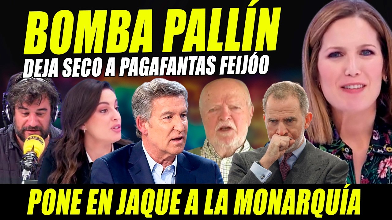 INTXAURRONDO FLIPANDO CON FELIPE VI ACOJONADO X CULPA DE FEIJÓO. PALLÍN SUELTA BOMBA DEFRAUDADOR