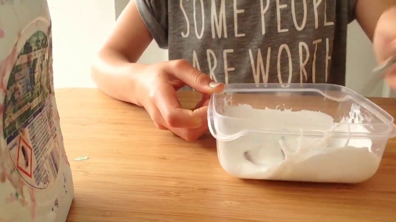 How to make slime uk using alma gel (no borax) - YouTube