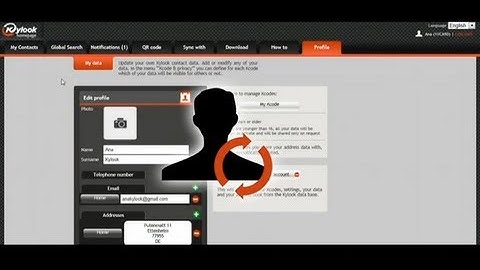 Kylook Tutorial - My Data - ENGLISH