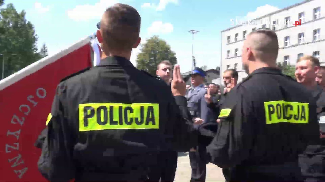 UROCZYSTE ŚLUBOWANIE NOWYCH POLICJANTÓW