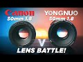 OLD Canon 50mm v NEW Yongnuo 50mm: Which is more valuable?