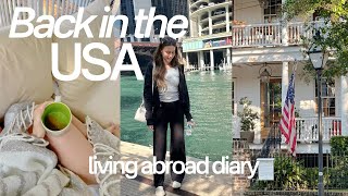 HELLO USA ✈️ culture SHOCK after coming home + days in chicago!