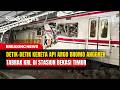 Detik-detik KA Argo Bromo Anggrek Tabrak KRL di Stasiun Bekasi Timur | Breaking News | 27/04