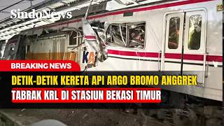 Detikdetik Ka Argo Bromo Anggrek Tabrak Krl Di Stasiun Bekasi Timur  Breaking News  2704