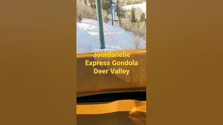 Jourdanelle Express Gondola Deer Valley